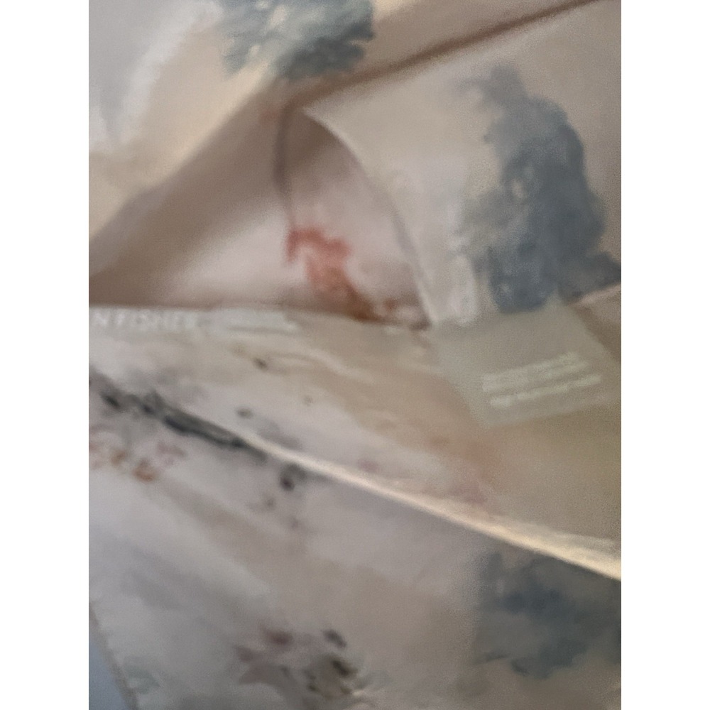 Eileen Fisher Powder Natural Dye Silk Garden Scarf OS/TU MSRP $148 - Picture 5 of 7